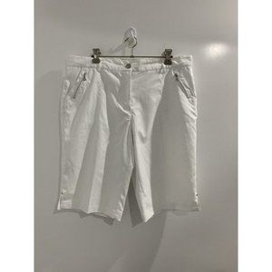 Sporte Leisure Women White Shorts Size 12